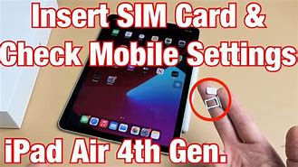 Image result for iPad Air 4 Nano Sim Slot