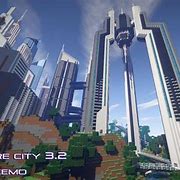 Image result for Minecraft Futuristic City