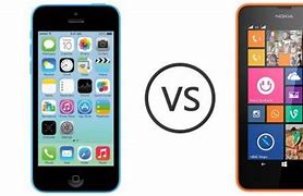 Image result for Nokia Lumia vs iPhone 5C