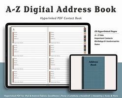 Image result for Digital Address Book