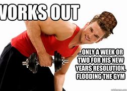 Image result for New Year Resolution Gym Meme