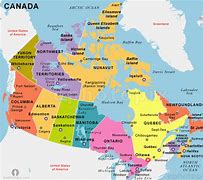 Image result for Canada Big Cities Map
