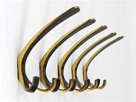 Image result for Decorative Brass Wall Hooks