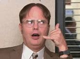 Image result for Dwight Schrute Disappointed GIF
