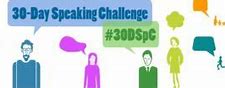 Image result for 30-Day Speaking Challenge