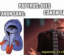 Image result for Canon vs Fanon Meme