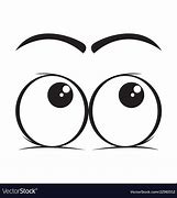 Image result for Cartoon Eyes Looking Up