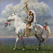 Image result for American Indian On Horseback