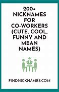Image result for Workplace Nicknames