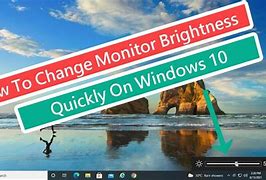 Image result for Adjust Screen Brightness Windows 10