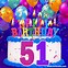 Image result for Happy Birthday 51 Years