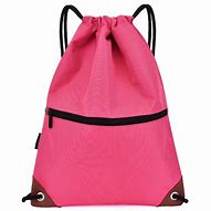 Image result for Drawstring Backpack with Pockets