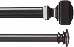 Image result for Double Hung Curtain Rods