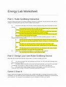 Image result for Energy Lab Worksheet