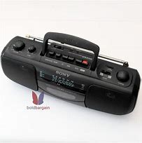 Image result for Sony Shortwave Radio with Casette CF