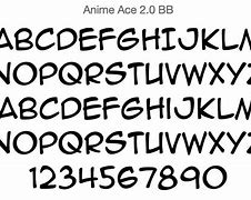 Image result for Japanese Anime Font