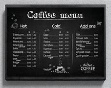 Image result for Cafe Menu Board Design
