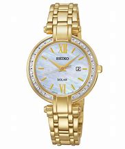 Image result for Seiko Gold Watch Women's