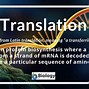 Image result for Translation Biology