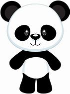 Image result for Panda Head Cartoon PNG