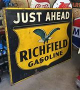 Image result for Old Gas Station Signs Collectibles