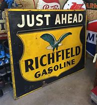 Image result for Old Gas Station Signs Pumps