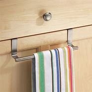 Image result for Kitchen Cabinet Over Door Towel Rack