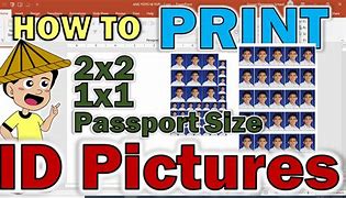 Image result for ID Picture 2X2 1X1 Kids