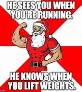 Image result for Christmas Workout Memes