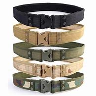 Image result for Military Cloth Belts for Men