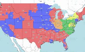 Image result for NFL Week 1 TV Coverage Map