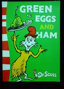 Image result for Dr. Seuss Pic Green Eggs and Ham