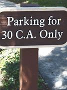 Image result for Wooden Custom Reserved Parking Signs