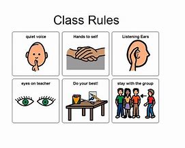 Image result for Boardmaker Classroom Rules