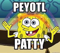 Image result for Spongebob Patty Rainbow Meme