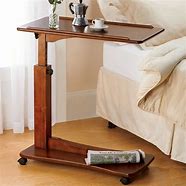 Image result for Antique Adjustable Oak Adjustable Bed Table