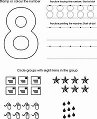 Image result for Number 8 Activity for Toddlers