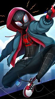 Image result for Black Spider-Man Miles Morales
