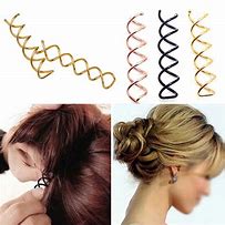 Image result for Spiral Hair Pins
