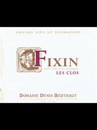 Image result for Denis Berthaut Fixin Clos