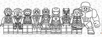 Image result for LEGO Marvel Avengers Coloring Pages