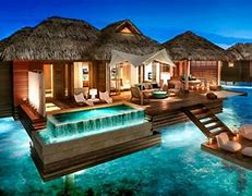 Image result for Bahamas Huts On the Water