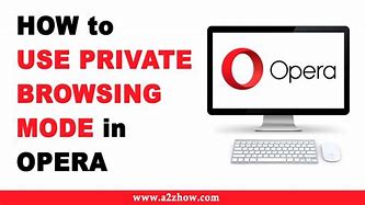Image result for Opera Private Browsing