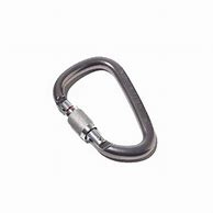 Image result for Snap Hook Clip Carabiner Blck Powder Coated