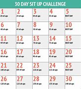 Image result for Beginner Sit Up Challenge