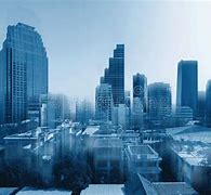 Image result for Blue Futuristic City