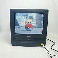 Image result for Vintage Sharp CRT TV