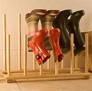 Image result for Wooden Boot Holders