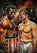 Image result for Rocky vs Creed Painting