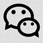 Image result for We Chat App Icon PNG Glod Color
